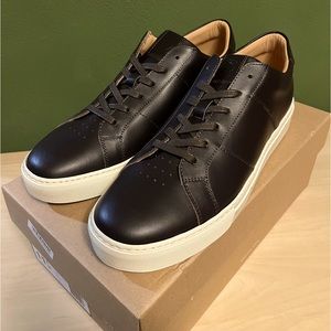 Greats - Royale - Chocolate/Panna - 11.5 - Leather Sneakers - Made in Italy